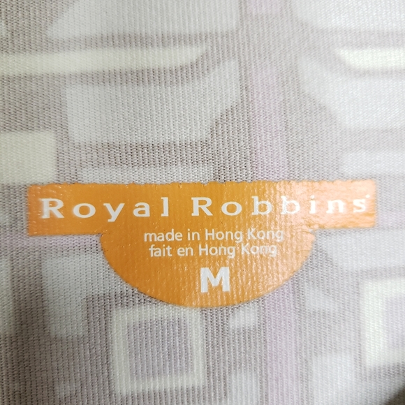 Royal Robbins Sleeveless Graphic Stretch Top M - Picture 3 of 6